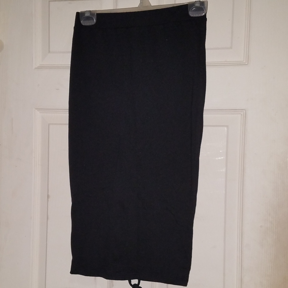 Matching pencil skirt and crop top